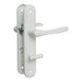DOOR HANDLE METAL ALANIA - Обков за врати<<<Обков<<<Мебели и интериор<<<Praktiker&&&Обков за врати<<<Врати и