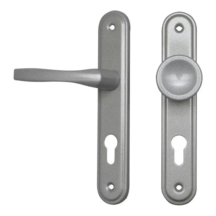 DOOR HANDLE METAL ALANIA - Обков за врати<<<Обков<<<Мебели и интериор<<<Praktiker&&&Обков за врати<<<Врати и