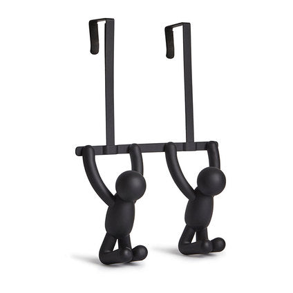 DOOR HANGER BUDDY’ DOUBLE BLACK UMBRA - Продукти за съхранение и организация на дрехи<<<Домашни