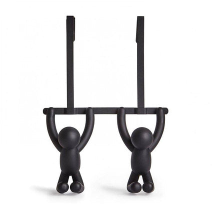 DOOR HANGER BUDDY’ DOUBLE BLACK UMBRA - Продукти за съхранение и организация на дрехи<<<Домашни