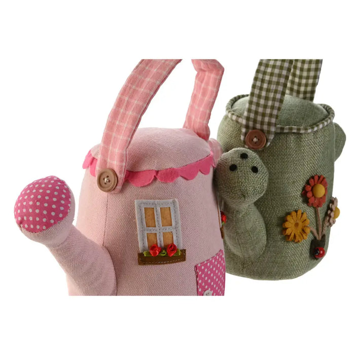 Door stop Home ESPRIT Polyester 26 x 13 x 25 cm (2 Units) - Декорация и Осветление<<<Дом Градина<<<BigBuy&&&Други
