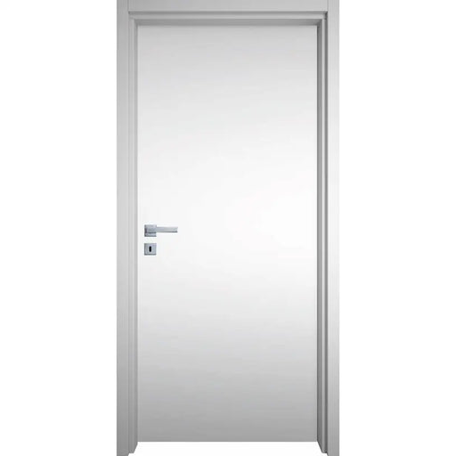 DOOR WITH CASE 10CM EUROSTILL PRIMA BASIC 68X200 CM WHITE - Врати<<<Врати и обков<<<Строителни