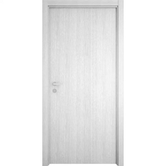DOOR WITH CASE AND SINGLES 77X200X10-13.9 CM. EUROSTILL OPTIMA STANDART 77 ARCTIC - Врати<<<Врати и обков<<<Строителни