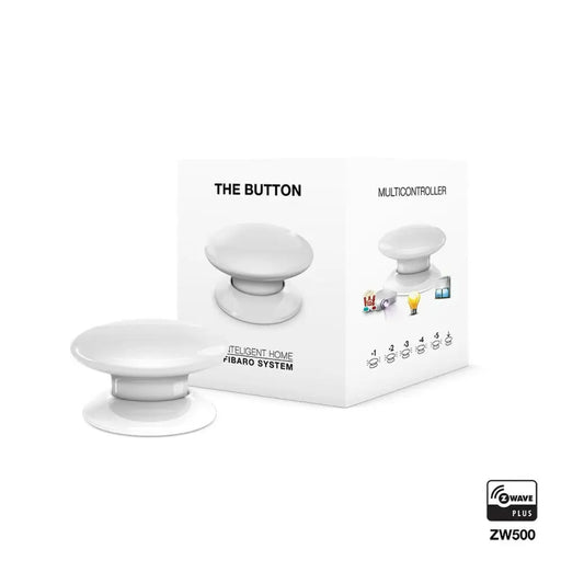 Doorbell Fibaro The Button 3,6 V 1 Piece (1 Unit) - Системи за сигурност<<<Сигурност Удома<<<Дом