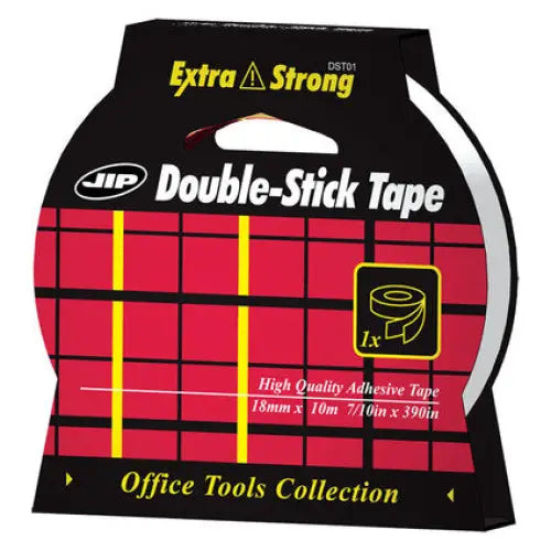 DOUBLE ADHESIVE STATIONERY TAPE JIP DST 01 - Ленти<<<Лепила и ленти<<<Подови и стенни