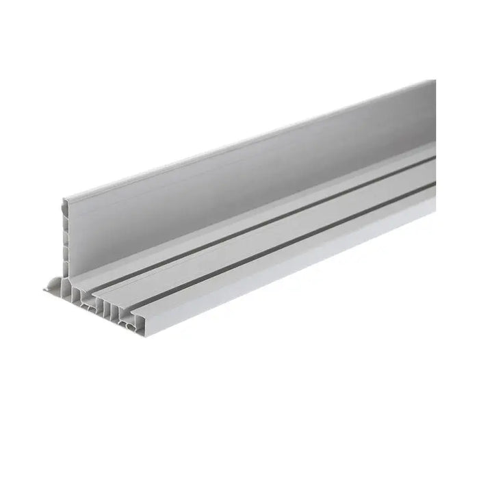 DOUBLE-CHANNEL PVC MOLDING WITH FRONT 300 CM. - Корнизи<<<Корнизи щори и пердета<<<Мебели и интериор<<<Praktiker