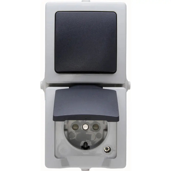 DOUBLE COMBINATION IP44 CONTACT AND SINGLE KEY GRAY KOPP NAUTIC - Ключове и