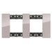 DOUBLE FRAME KA4802M2DM LIVING NOW BITICINO - AURA - Ключове контакти димери и розетки<<<Електроматериали<<<AmperelB2B