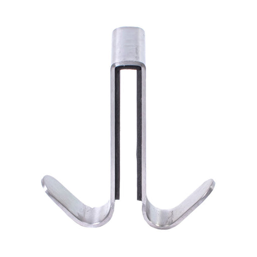 DOUBLE SHOWER HOOK IN 3.8 X 11.4 X 3.5 CM FACKELMANN - Продукти за съхранение и организация на дрехи<<<Домашни