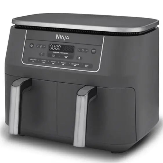 Double zone fryer with hot air NINJA Airfryer DZ300EU Dual Zone 7.6 l - Здравословно хранене<<<Малки