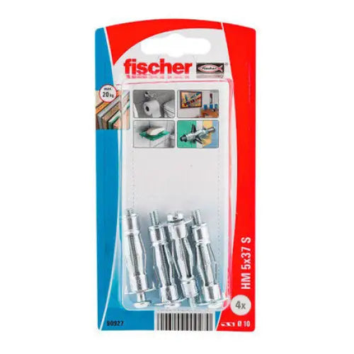 DOWEL FOR CAVITIES F5X37MM 4 PIECES FISCHER HM S - Комплекти дюбели<<<Дюбели<<<Инструменти и