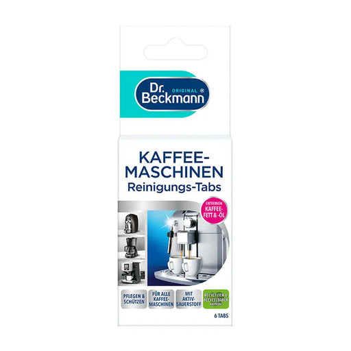 DR.BECKMANN COFFEE MACHINE CLEANING TABLETS 6 PCS - Почистващи препарати<<<Домашни потреби<<<Кухня<<<Praktiker