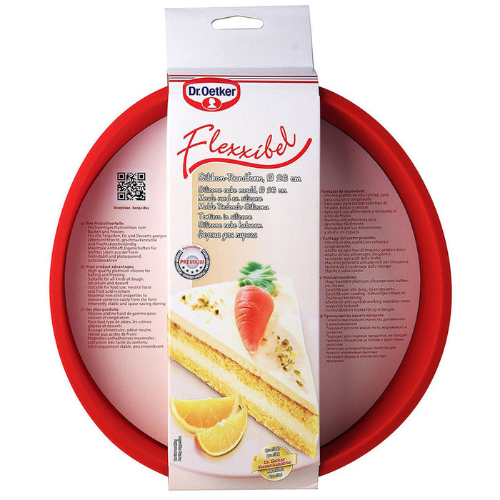 BAKING FORM 26 CM SILICONE DR. OETKER