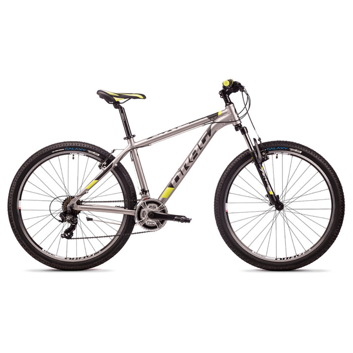ВЕЛОСИПЕД DRAG ZX2 TX-37 L-20 29" SIL/BK 21, РАМКА АЛУМИНИЕВА