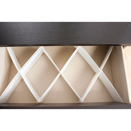 DRAWER DIVIDER WHITE 44X10 CM COMPACTOR - Продукти за съхранение и организация на дрехи<<<Домашни