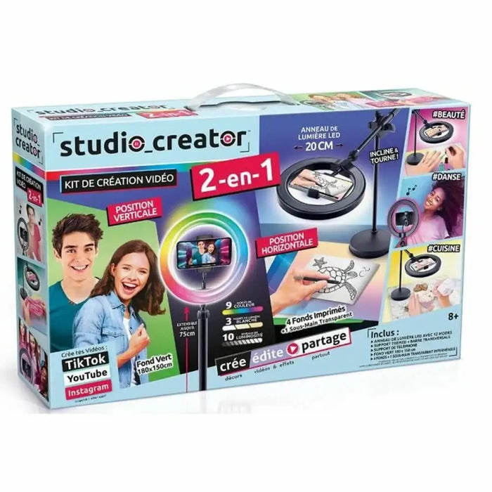 Drawing Set Canal Toys 2 in1 Video Studio (FR) - Електроника Телефони и таблети<<<Компютри|