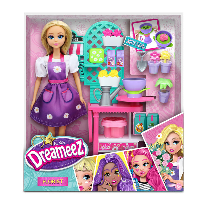Dreameez Doll with Flower Stand