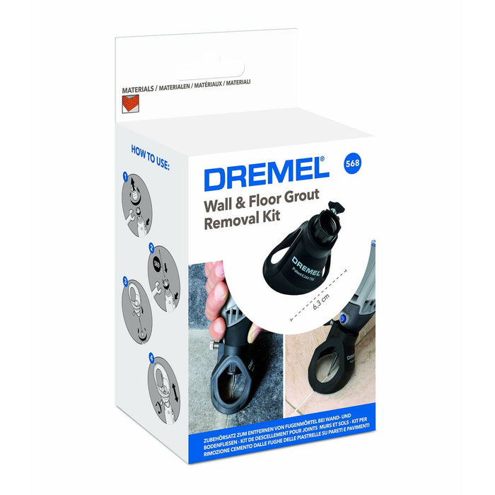 Kit to remove grouting on walls and floors Dremel 568