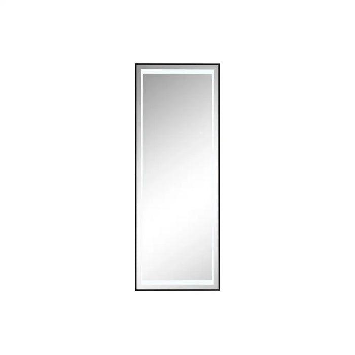 Dressing Mirror Home ESPRIT Black Aluminium 50 x 2 x 150 cm - Декорация и Осветление<<<Дом