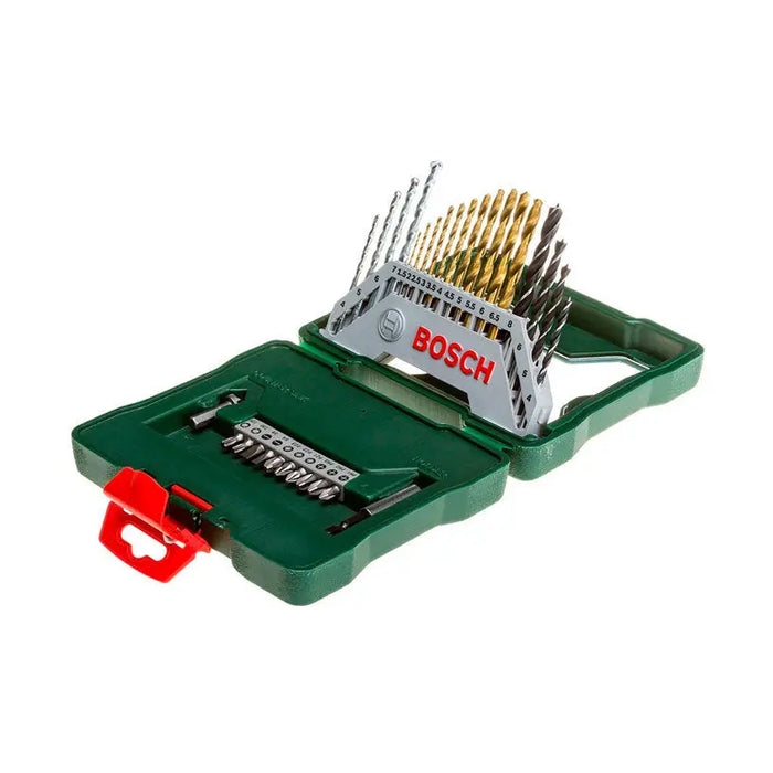 DRILL AND BITS SET BOSCH X-LINE TITANIUM 30 PCS - Комплекти свредла<<<Консумативи за електроинструменти<<<Инструменти и