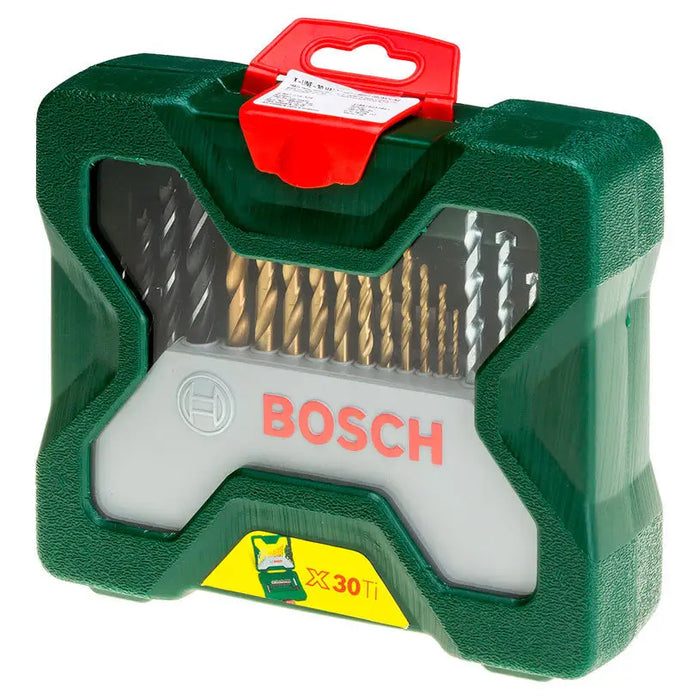 DRILL AND BITS SET BOSCH X-LINE TITANIUM 30 PCS - Комплекти свредла<<<Консумативи за електроинструменти<<<Инструменти и