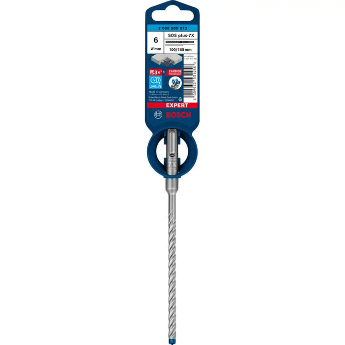 DRILL BOSCH EXPERT 6X100X165 SDS PLUS - Свредла<<<Консумативи за електроинструменти<<<Инструменти и