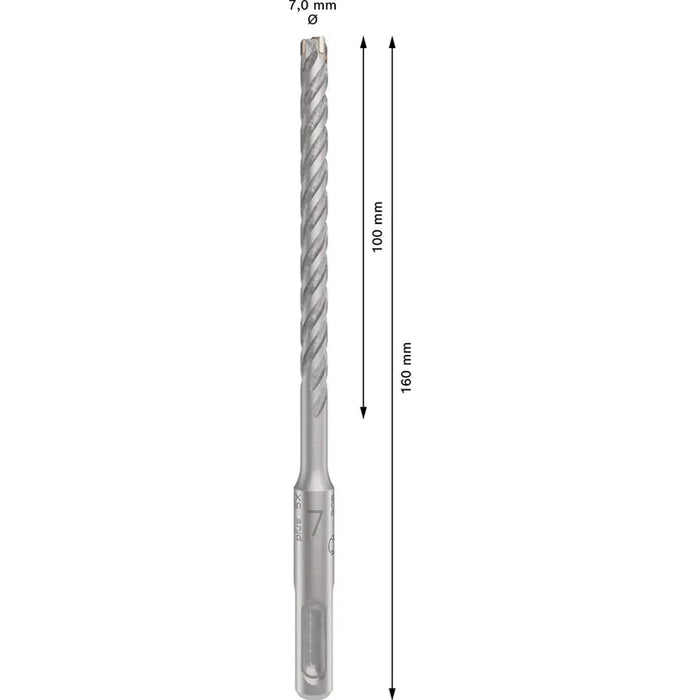 DRILL FOR CONCRETE BOSCH SDS PLUS-5X 7X160 - Свредла<<<Консумативи за електроинструменти<<<Инструменти и
