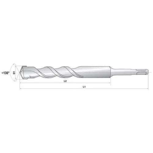 DRILL RAIDER CROSS HEAD SDS-PLUS - Свредла<<<Консумативи за електроинструменти<<<Инструменти и