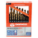 DRILL SET FOR METAL DAEWOO DWKIT19 19 PCS - Комплекти свредла<<<Консумативи за електроинструменти<<<Инструменти и