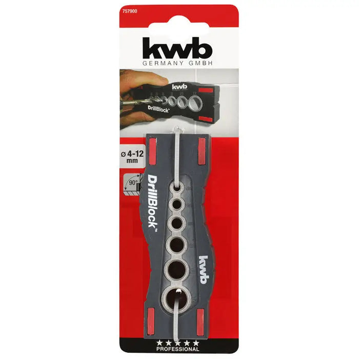 DRILLING GUIDE F4-12MM KWB - Метчици и плашки<<<Ръчни инструменти<<<Инструменти и железария<<<Praktiker&&&Метчици и