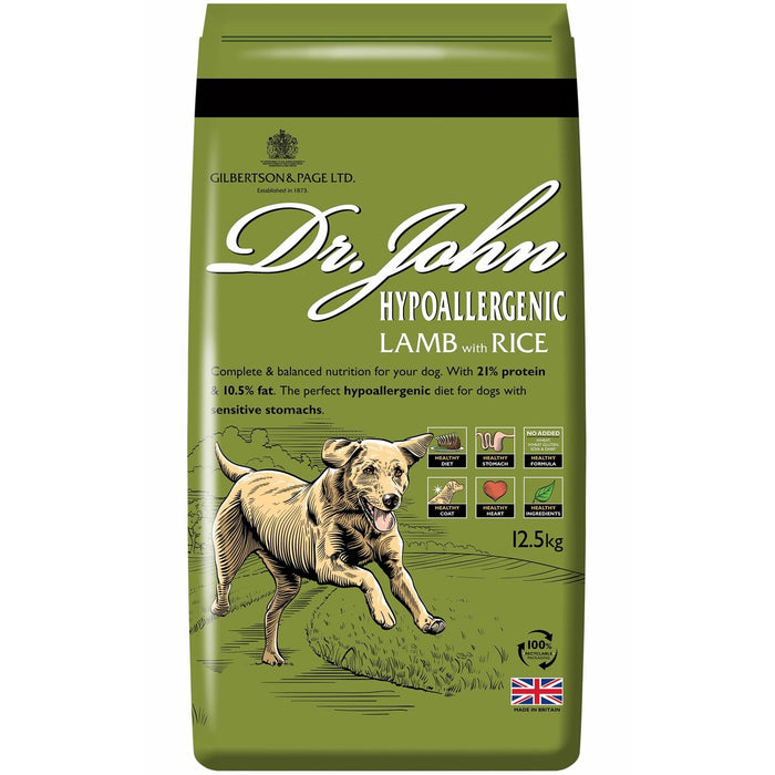 Fodder Dr.John Adult Lamb 12,7 KG 12,5 Kg