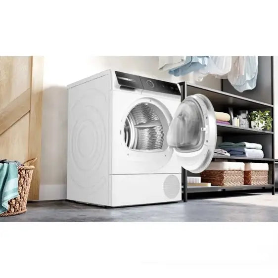 Dryer BOSCH WQB246CNBY 9 kg Heat pump Auto Dry SelfCleaning Condenser - Сушилни с термопомпа<<<Сушилни<<<Едра бяла