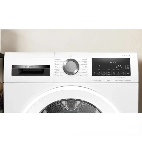 Dryer BOSCH WQG14590BY 9 kg Heat pump SelfCleaning Iron Assist - Сушилни с термопомпа<<<Сушилни<<<Едра бяла