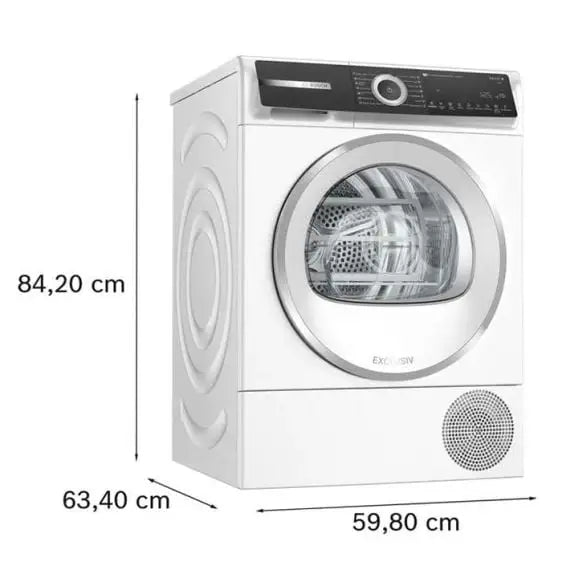 Dryer BOSCH WQH245B6BY 9 kg Heat pump SelfCleaning Condenser C - Сушилни с термопомпа<<<Сушилни<<<Едра бяла