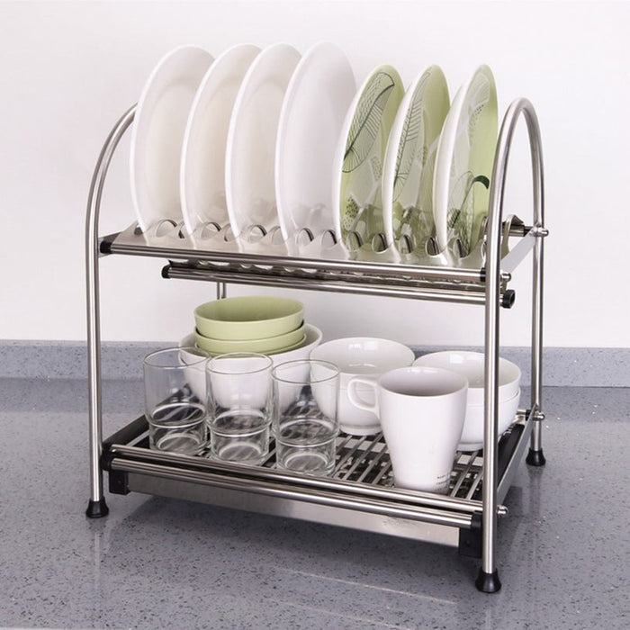 DRYER FOR DISHES 2 LEVELS INTER CERAMIC - Сушилници за съдове<<<Домашни потреби<<<Кухня<<<Praktiker