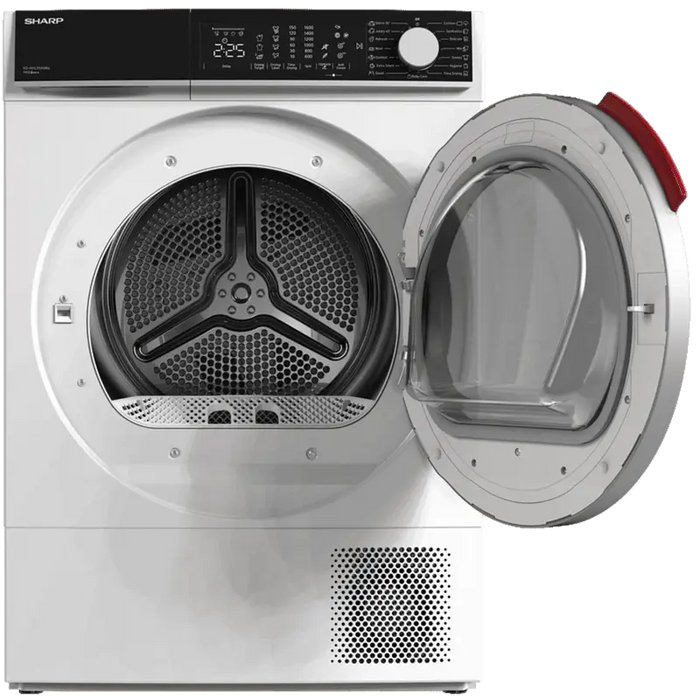 Dryer Sharp KD-NHL9S9GW4 9 kg C White C - Сушилни<<<Домакински електроуреди<<<ZoraSite