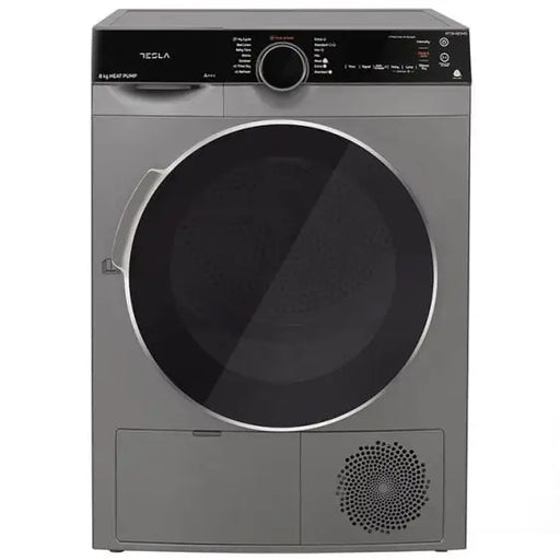 Dryer TESLA WT8H91MS 8 kg Silver - Сушилни с термопомпа<<<Сушилни<<<Едра бяла техника<<<TechnoMix&&&Кондензационни