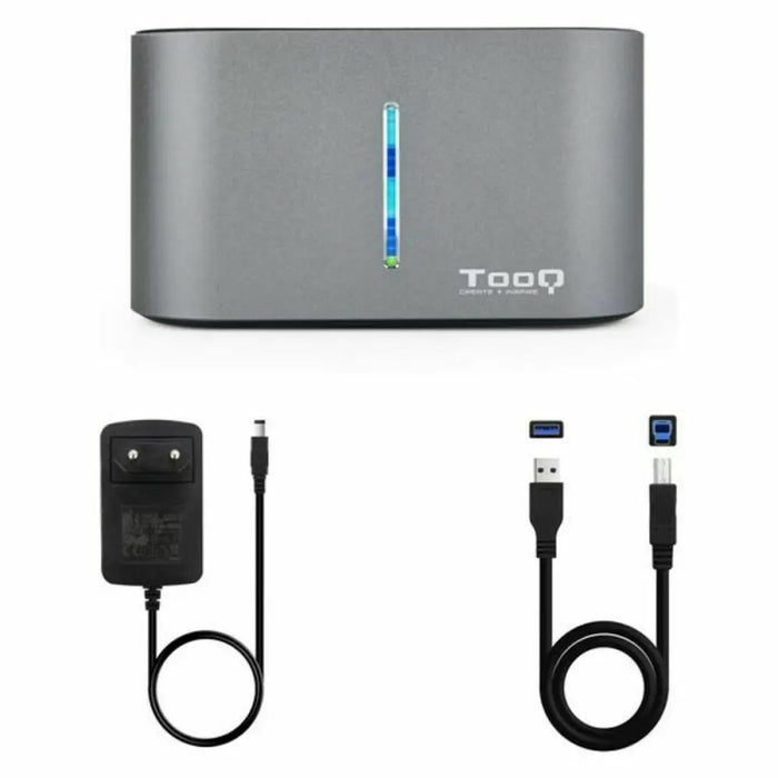 Dual Dock Station TooQ TQDS-805G 2.5’’-3.5’’ HDD/SSD SATA USB 3.0 - Компютър Мрежи и компоненти<<<Компютри|