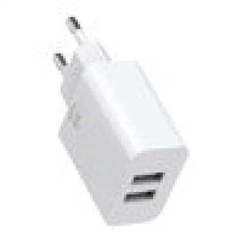 Dual USB charger Mcdodo CH-6720 (EU) Lightning 1m Travel set (white) - mains chargers<<<Chargers<<<GSM