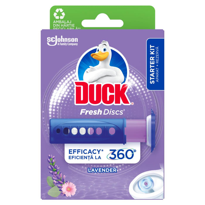 TOILET DUCK ST.DISKS LAVENDER