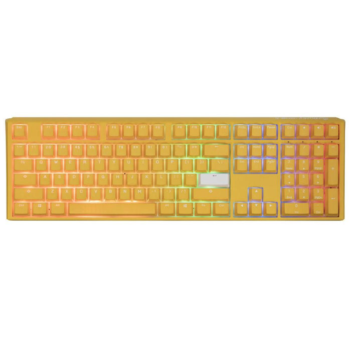 Gaming mechanical keyboard Ducky One 3 Yellow Full-Size, Cherry MX Clear