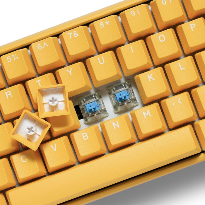 Gaming mechanical keyboard Ducky One 3 Yellow SF 65, Cherry MX Black switches