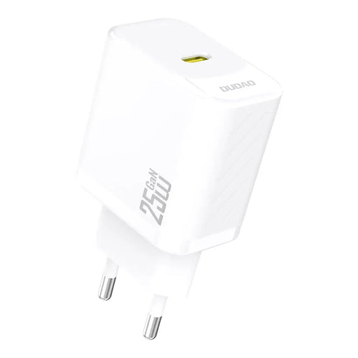 Dudao A27 25W GaN USB-C Wall Charger - White - Cell phone USB charger<<<HurtelXML