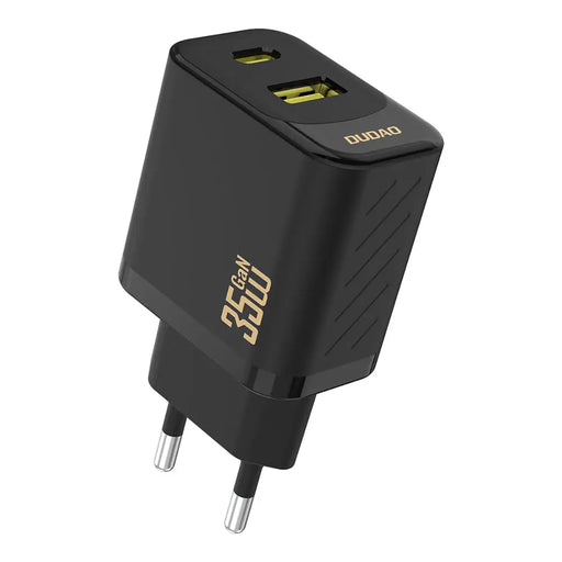 Dudao A27 Max 35W GaN Wall Charger - Black - Cell phone USB charger<<<HurtelXML