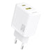 Dudao A27 Max 35W GaN Wall Charger - White - Cell phone USB charger<<<HurtelXML