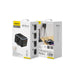 Dudao A65Pro 65W EU / US / JP / AUS / UK travel adapter 2x USB-C 2x USB-A - black - Cell phone USB charger<<<HurtelXML
