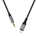 Dudao audio cable Lightning - mini jack 3.5mm 1m gray (L11PRO) - Audio cables<<<HurtelXML