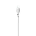 Dudao cable micro USB cable 2.4A 1m white (L4M 1m white) - Cell phone cables<<<HurtelXML