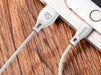 Dudao cable USB / Lightning 2.1A cable 2m white (L4L 2m white) - Cell phone cables<<<HurtelXML