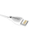 Dudao cable USB / Lightning 2.1A cable 2m white (L4L 2m white) - Cell phone cables<<<HurtelXML